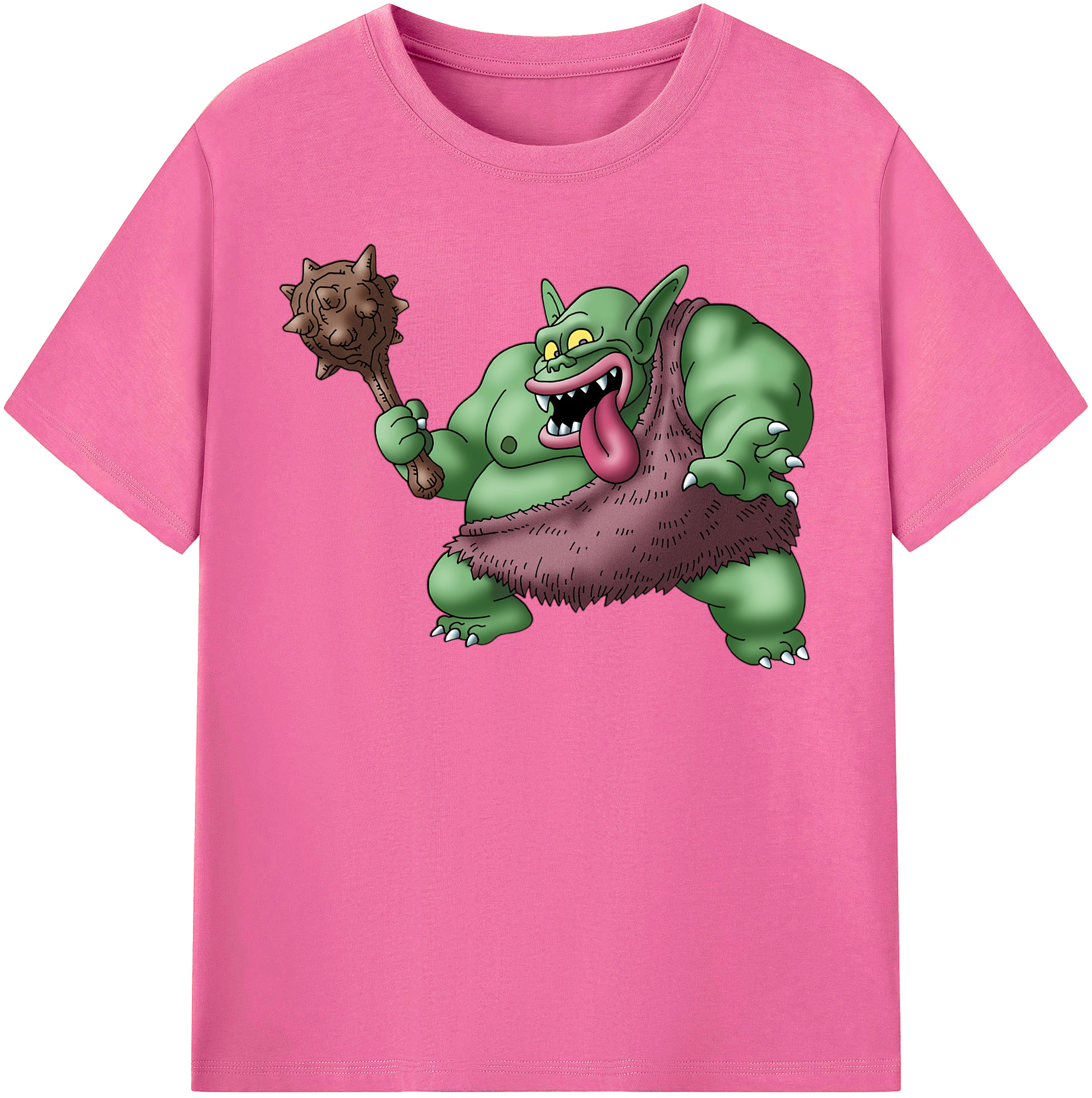 （画像用） ドラゴンクエスト Doragon Kuesuto Dragon Quest レディースカジュアルプリントTシャツ（綿100％）